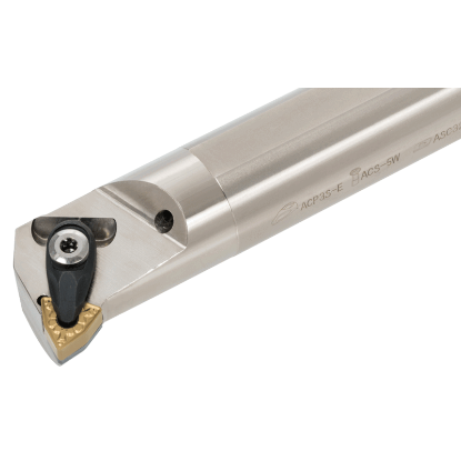 Picture of TUNGALOY A32S-AWLNR0604-D400 Boring Bar Trigon Insert EcoTurn Boring Bars , Neg,L style, 95deg Approach , Steel Round 1.259 Shank 