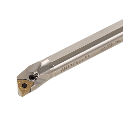 Picture of TUNGALOY A20Q-PWLNR0604-D250 Boring Bar Trigon Insert EcoTurn Boring Bars , Neg,L style, 95deg Approach , Steel Round 0.787 Shank 