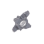 Picture of TUNGALOY TCS18R125-020 AH7025 On Edge Cut Off,Grooving,Groove Turning Insert AlTiN 0.008 Corner Radius 0.049 Wide 