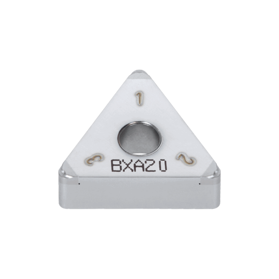 Picture of TUNGALOY 3QP-TNGM332 HP BXA20 Insert Triangle T-CBN 0.031 Corner Radius 