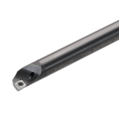 Picture of TUNGALOY T25S-SCLPR09 Boring Bar 80.0° Insert Posi,L style, 95deg Approach , Steel Round 0.984 Shank 