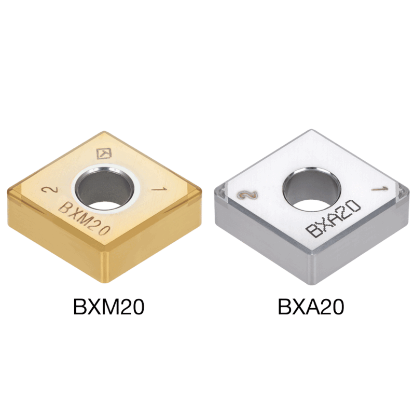 Picture of TUNGALOY 2QP-CNGM433 HF BXM20 Insert 80.0° TiCN 0.047 Corner Radius 