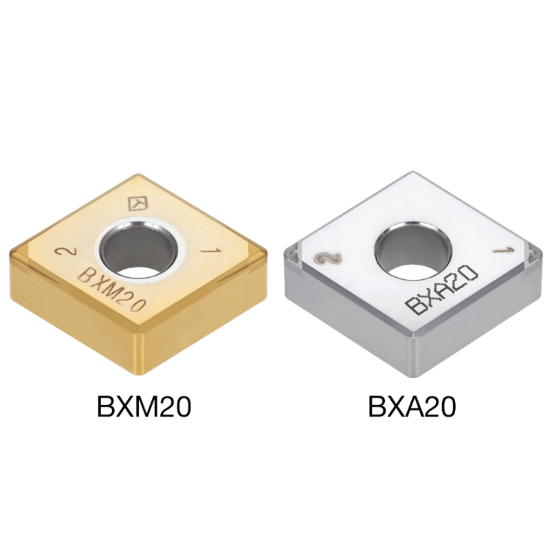 Picture of TUNGALOY 2QP-CNGM432 HF BXM20 Insert 80.0° TiCN 0.031 Corner Radius 
