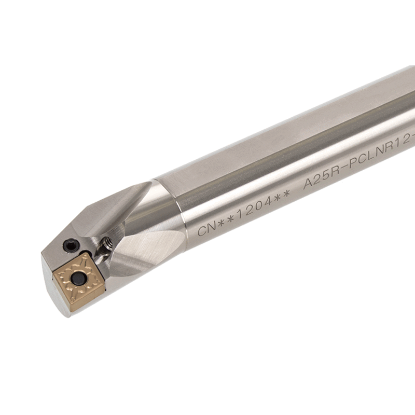 Picture of TUNGALOY A20Q-PCLNL09-D250 Boring Bar 80.0° Insert Neg,L style, 95deg Approach , Steel Round 0.787 Shank 