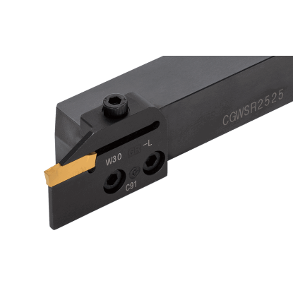 Picture of TUNGALOY CGWSL2020-W50GL-L Clamp Down Cut Off,Grooving,Groove Turning Stick Tool Steel Square 0.787 Shank 