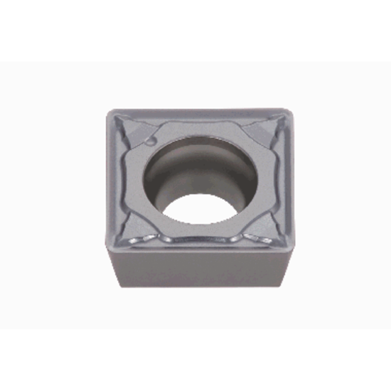 Picture of TUNGALOY SPMT431 PS AH725 Insert Square AlTiN 0.016 Corner Radius 
