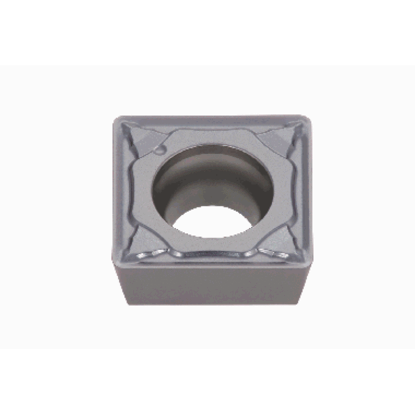 Picture of TUNGALOY SPMT432 PS AH725 Insert Square AlTiN 0.031 Corner Radius 