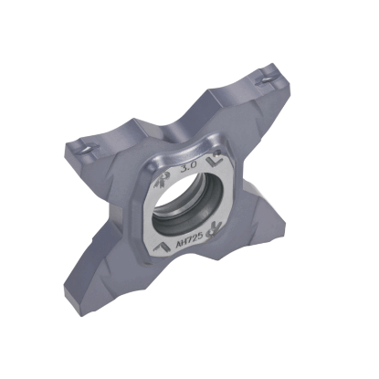 Picture of TUNGALOY TCS27-104-000 AH725 On Edge Cut Off,Grooving,Groove Turning Insert AlTiN 0.041 Wide 