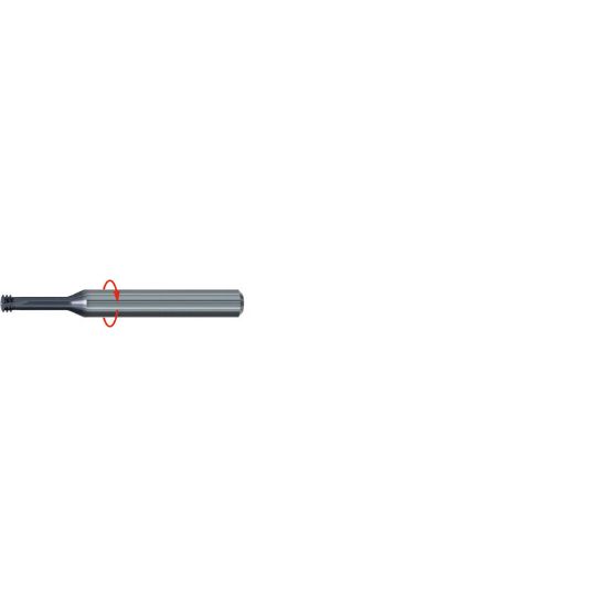 Picture of EMUGE GF26A729.0040 Carbide Thread Mill M4 x0.70MM Carbide TiAlN