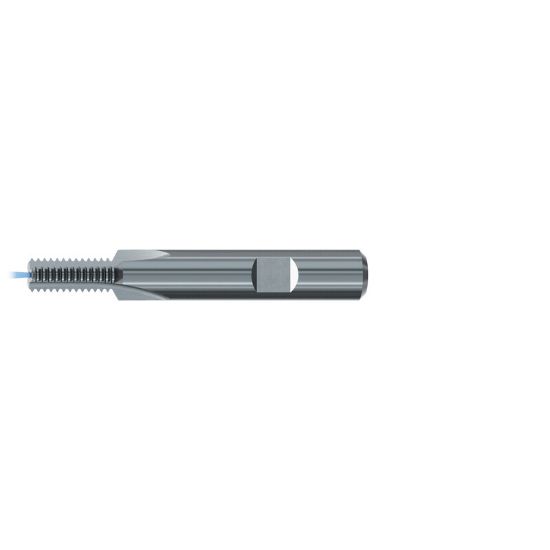 Picture of EMUGE GF333101.1056 Carbide Thread Mill M10 x 1.50MM 0.322 Cutter Diameter 0.791 LOC 3.149 OAL 3 Flute Carbide 