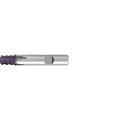 Picture of EMUGE GFT53156.9679 Carbide Thread Mill 1"-2" x 11.50TPI 0.772 Cutter Diameter 0.913 LOC 3.750 OAL 5 Flute Carbide TICN