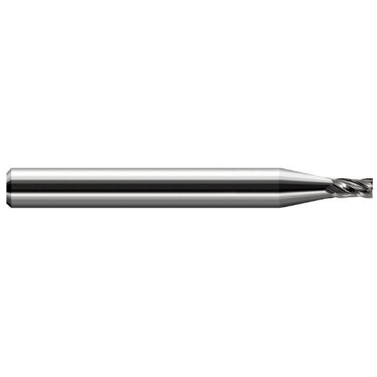 Picture of HARVEY TOOL 13945 DIA 0.045 LOC 0.0670 OAL1.50 End Mill Standard Flute Standard Helix Carbide Uncoated Single End Square Sharp