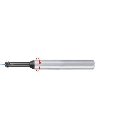 Picture of EMUGE GF26A729.5009 Carbide Thread Mill 1/4" x20.00TPI Carbide TiAlN