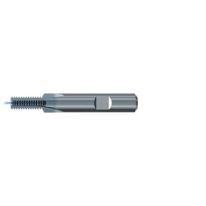 Picture of EMUGE GF333106.1056 Carbide Thread Mill M10 x 1.50MM 0.322 Cutter Diameter 0.791 LOC 3.149 OAL 3 Flute Carbide TICN