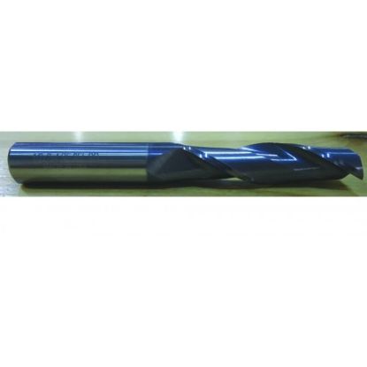Picture of HTC 160-2625 DIA 5/8 SH 0.6250 LOC 2.2500 OAL5.00 End Mill Standard Flute Standard Helix Carbide AlTiN Single End Square Sharp
