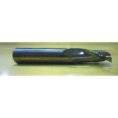 Picture of HTC 120-2640 DIA 41/64 SH 0.7500 LOC 1.50 OAL4.00 End Mill Standard Flute Standard Helix Carbide Uncoated Single End Square Sharp