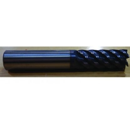 Picture of HTC 792-6750 DIA 3/4 SH 0.7500 LOC 1.50 OAL4.00 End Mill Standard Flute Standard Helix Carbide AlTiN Single End Square Sharp
