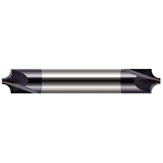 Picture of HARVEY TOOL 31660-C3 .060 R CarbideLONG CREM, DE, 2 FL, AlTiNCorner Rounder Carbide AlTiN Double End Corner Rounder0.0600 1.52MM