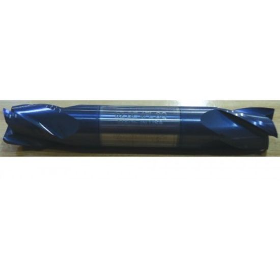 Picture of HTC 200-4750 DIA 3/4 SH 0.7500 LOC 0.8750 OAL4.00 End Mill Standard Flute Standard Helix Carbide AlTiN Double End Square Sharp