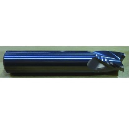 Picture of HTC 100-3100 DIA 1 SH 1.00 LOC 1.00 OAL3.00 End Mill Standard Flute Standard Helix Carbide Uncoated Single End Square Sharp