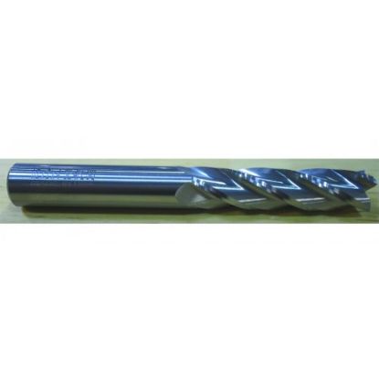 Picture of HTC 150-4750 DIA 3/4 SH 0.7500 LOC 2.2500 OAL5.00 End Mill Standard Flute Standard Helix Carbide Uncoated Single End Square Sharp