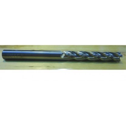 Picture of HTC 170-4750 DIA 3/4 SH 0.7500 LOC 3.00 OAL6.00 End Mill Standard Flute Standard Helix Carbide Uncoated Single End Square Sharp
