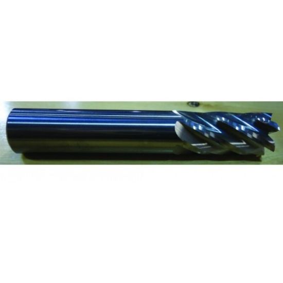 Picture of HTC 790-6875 DIA 7/8 SH 0.8750 LOC 1.50 OAL4.00 End Mill Standard Flute Standard Helix Carbide Uncoated Single End Square Sharp