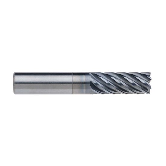 Picture of IMCO 66325 DIA 1 SH 1.00 LOC 2.2500 OAL5.00 End Mill Standard Flute Standard Helix Carbide AlCrN Single End Square Sharp enDURO Mill