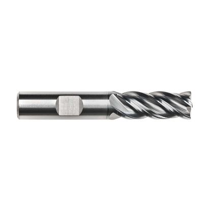 Picture of IMCO 68171 DIA 1 SH 1.00 LOC 2.2500 OAL5.00 End Mill Standard Flute Variable Helix Carbide AlCrN Single End Corner Radius0.0300 0.76MM Pow-R-Feed Mill