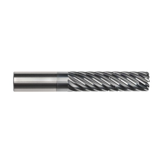 Picture of IMCO 64252 DIA 3/4 SH 0.7500 LOC 2.6250 OAL5.00 End Mill Standard Flute Standard Helix Carbide AlCrN Single End Corner Radius0.1250 3.18MM Pow-R-Path Mill
