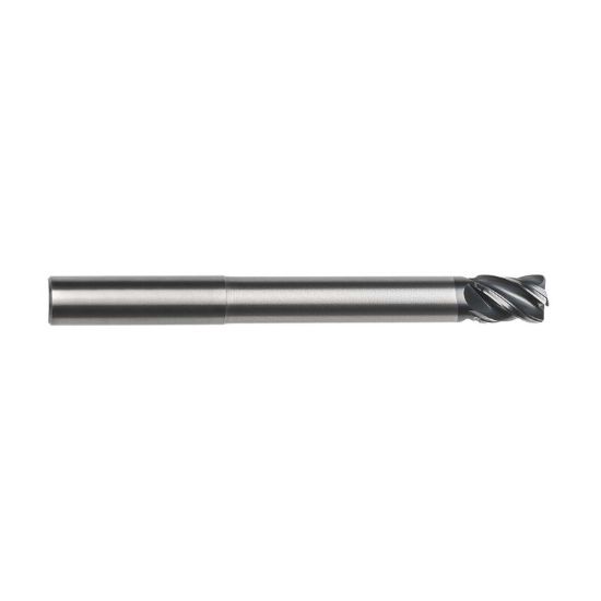 Picture of IMCO 67882 DIA 3/4 SH 0.7500 LOC 1.50 OAL7.00 End Mill Standard Flute Variable Helix Carbide AlCrN Single End Corner Radius0.0300 0.76MM Pow-R-Feed Mill