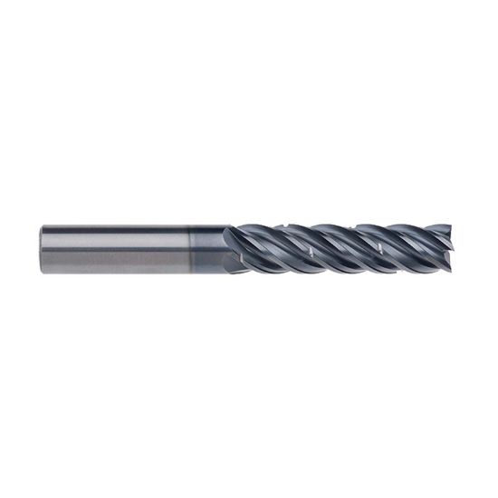 Picture of IMCO 68297 DIA 1 SH 1.00 LOC 2.6250 OAL5.00 End Mill Standard Flute Standard Helix Carbide AlCrN Single End Corner Radius0.0300 0.76MM enDURO Mill