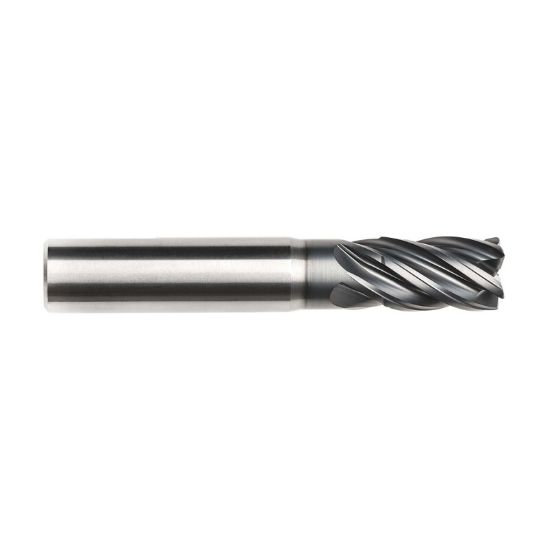 Picture of IMCO 61875 DIA 20MM SH 0.7874 LOC 1.1811 OAL4.9213 End Mill Standard Flute Standard Helix Carbide TAC Single End Corner Radius0.1575 4.00MM Pow-R-Path Mill