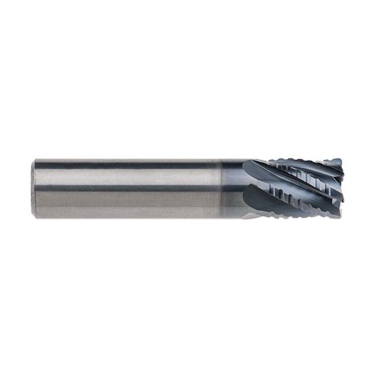 Picture of IMCO 68783 DIA 25MM SH 0.9843 LOC 2.0472 OAL4.7244 End Mill Standard Flute Standard Helix Carbide AlCrN Single End Corner Radius0.0394 1.00MM INCONEX End Mill
