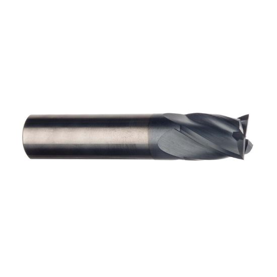 Picture of IMCO 39757 DIA 5/32 SH 0.1875 LOC 0.3125 OAL2.00 End Mill Standard Flute Standard Helix Carbide AlTiN Single End Square Sharp GENERAL PURPOSE