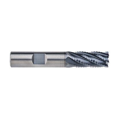 Picture of IMCO 68758 DIA 1 SH 1.00 LOC 2.50 OAL5.00 End Mill Standard Flute Standard Helix Carbide AlCrN Single End Corner Radius0.0300 0.76MM INCONEX End Mill