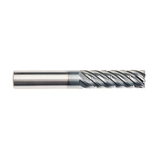Picture of IMCO 63806 DIA 25MM SH 0.9843 LOC 1.9685 OAL4.7244 End Mill Standard Flute Standard Helix Carbide AlCrN Single End Corner Radius0.0394 1.00MM Pow-R-Path Mill