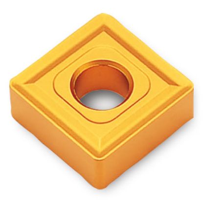Picture of INGERSOLL SNMG542 TT5100 Turning Insert Square TiCN + Al2O3 + TiN 0.031 Corner Radius 