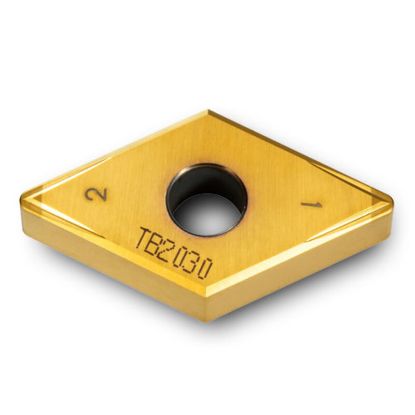 Picture of INGERSOLL DNGM432CF-LS2 TB2030 Turning Insert 55.0° TiN 0.031 Corner Radius 