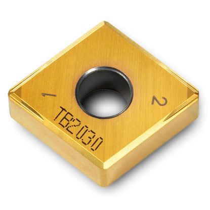 Picture of INGERSOLL CNGM432CM-LS2 TB2030 Turning Insert 80.0° TiN 0.031 Corner Radius 
