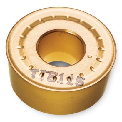 Picture of INGERSOLL RCMX320900RA TT8125B Turning Insert Round TiCN + Al2O3 + TiN 0.630 Corner Radius 