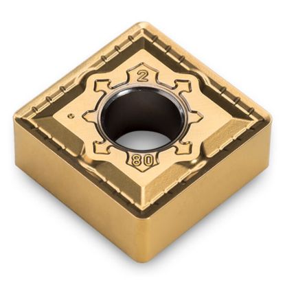Picture of INGERSOLL SNMG644MGS K10 Turning Insert Square TiN + TiCN + TiC + Al2O3 + TiN 0.063 Corner Radius 