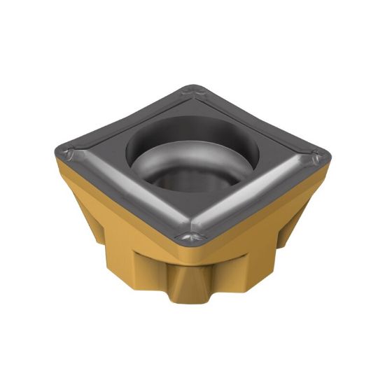 Picture of ISCAR SC45MT100508-SM IC830 Turning Insert Square Carbide AlTiN + TiN 0.031 Corner Radius