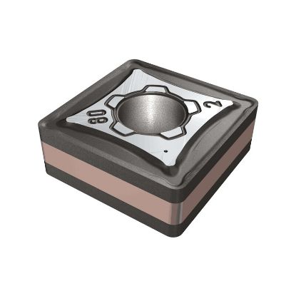 Picture of ISCAR SNMG432-M3M IC6015 Turning Insert Square Carbide TiCN + Al2O3 + TiN 0.031 Corner Radius