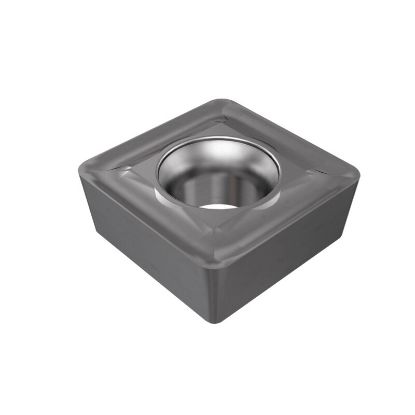 Picture of ISCAR SCMT432 19 IC807 Turning Insert Square Carbide TiAIN + TiN 0.031 Corner Radius