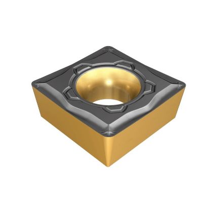 Picture of ISCAR SCMT3 1 M3P IC8250 Turning Insert Square Carbide TiCN + Al2O3 + TiN 0.016 Corner Radius