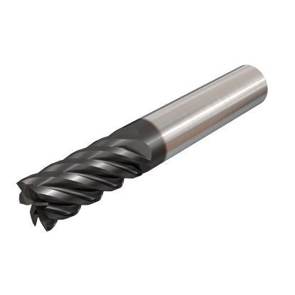 Picture of ISCAR ECHI-B6 1.0-1.75-C1.0 IC900 DIA 1 SH 1.00 LOC 1.7500 OAL4.50 End Mill Standard Flute High Helix Carbide AlTiN Single End Square Sharp SolidMill