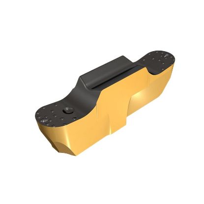 Picture of ISCAR GEPI 2.00-1.00UR IC528 Grooving,Groove Turning Insert 0.039 Corner Radius 0.079 Wide TiCN + TiN
