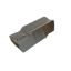 Picture of ISCAR GIFI 4.00E-0.40 IC8250 Cut Off,Grooving,Groove Turning Insert 0.016 Corner Radius 0.157 Wide TiCN + Al2O3 + TiN