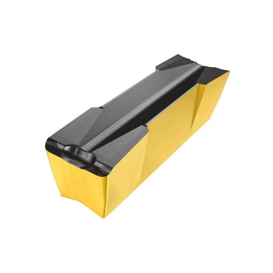 Picture of ISCAR GDMU 808 IC830 Grooving,Groove Turning Insert 0.031 Corner Radius 0.315 Wide AlTiN + TiN